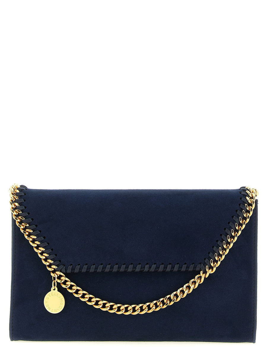 Stella Mccartney Falabella Clutch — Navy