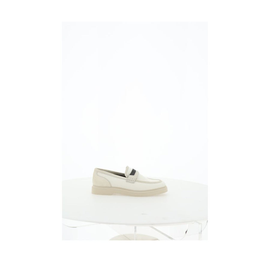 Brunello Cucinelli Upper: 20% Calf Leather (Bos Taurus) loafer in beige