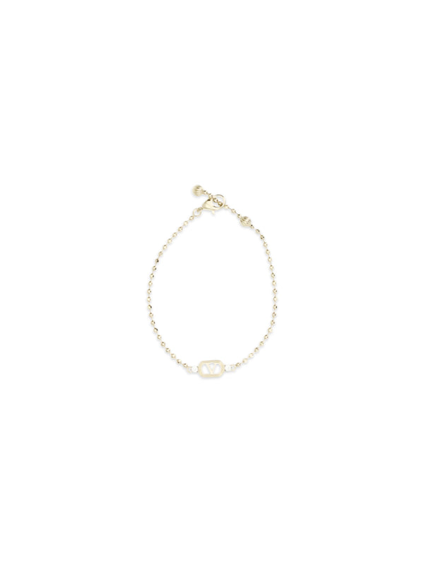 Valentino Garavani Metal with Swarovski® crystals bracelet in gold