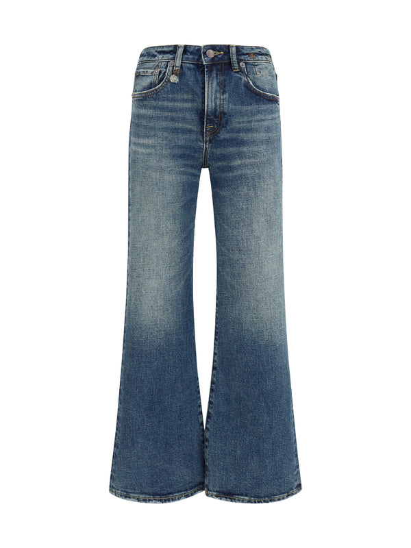 R13 97% Cotton jeans in blue