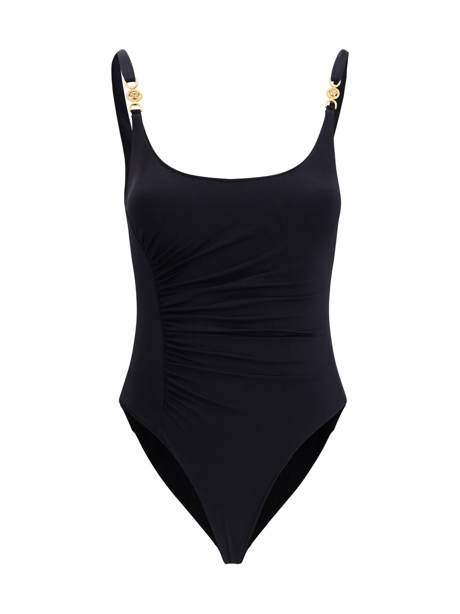 Versace 80% Polyamide swimsuit in black