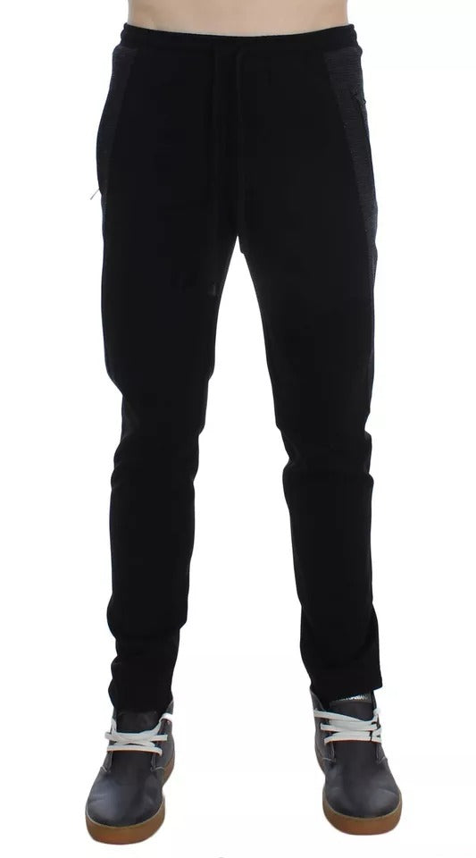 Dolce & Gabbana 50% Wool trousers in black