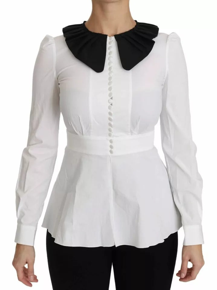 Dolce & Gabbana 97% Cotton blouse in white