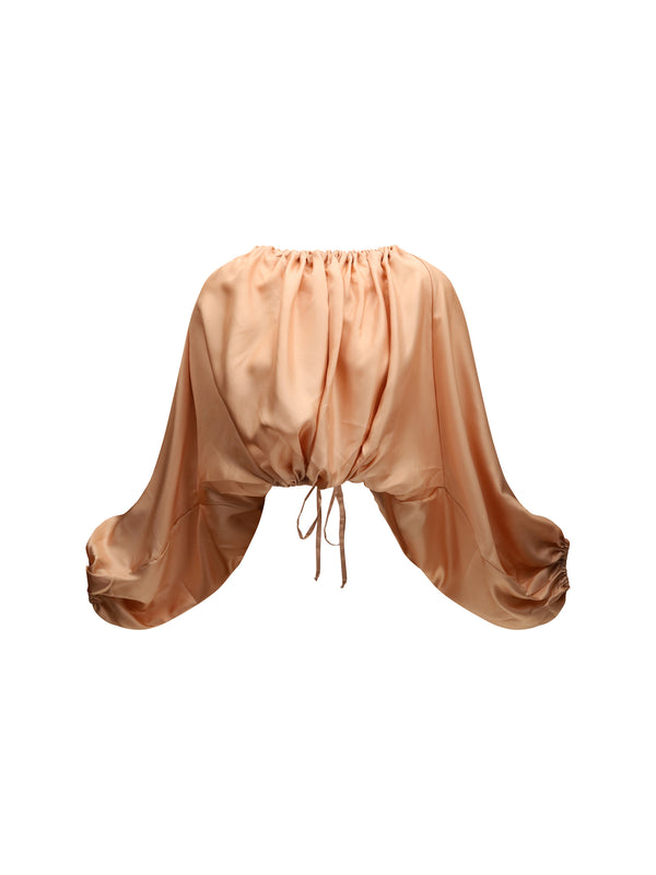 Di Stavnitser 100% Silk blouse in pink