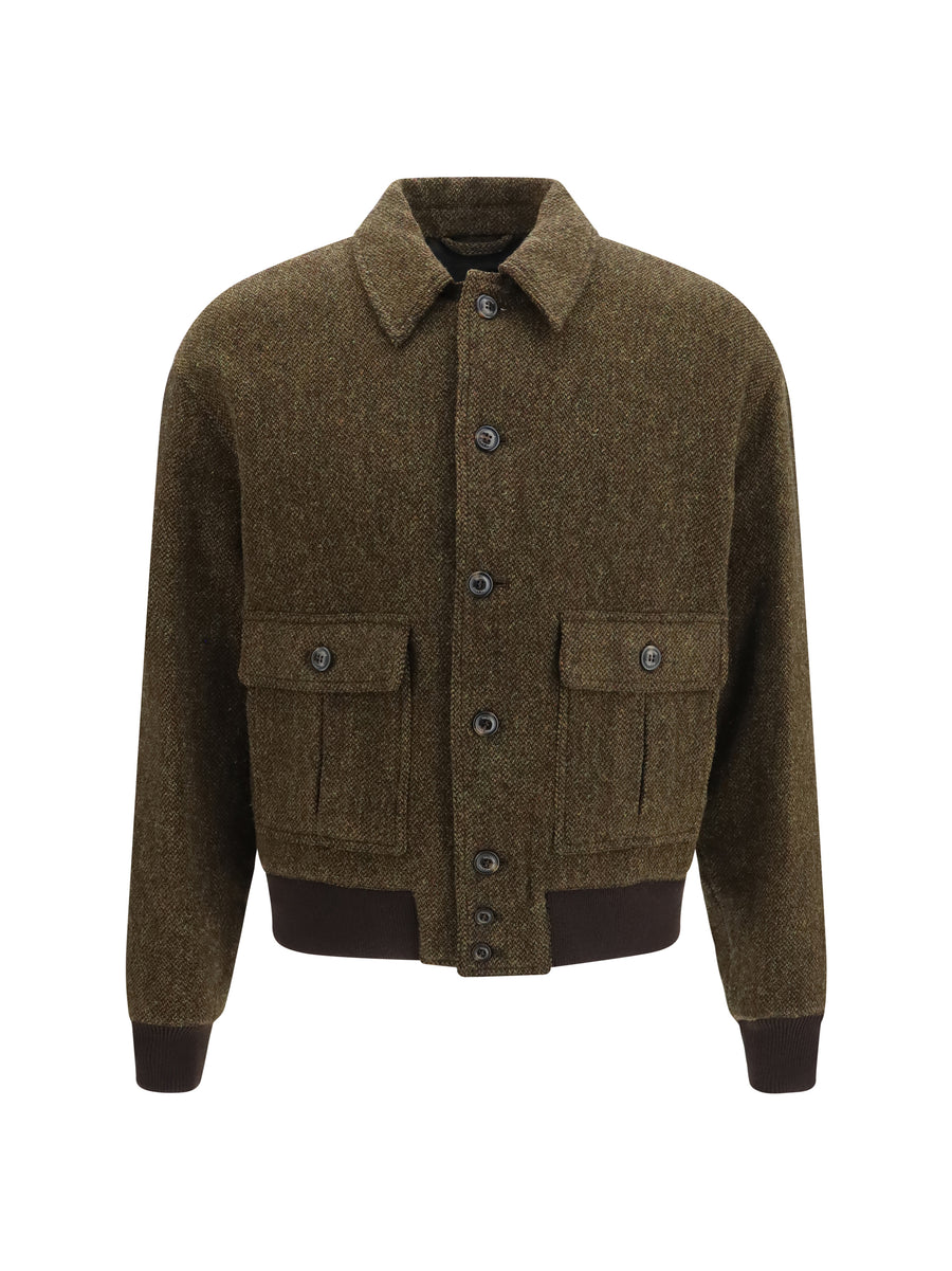 Colin Bomber Padded Jacket Militare/tabacco