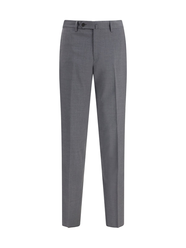 Germano 100% Fleece Wool Ovis Aries trousers in gray