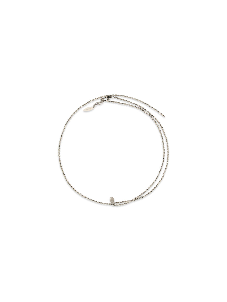 Chain Necklace Palladium Fumé Metal Necklaces