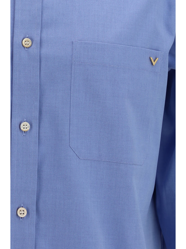 Cotton Shirt Vgold Cloudless Sky