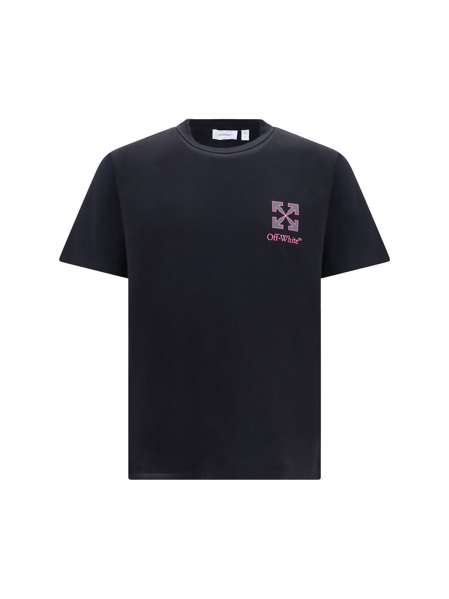 Off-White 100% Cotton t-shirt in black