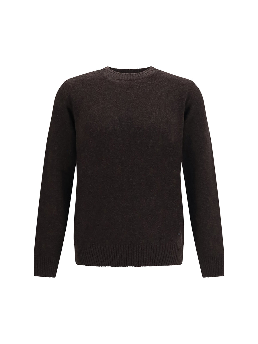 Crewneck Sweater Moro Fleece Wool Ovis Aries