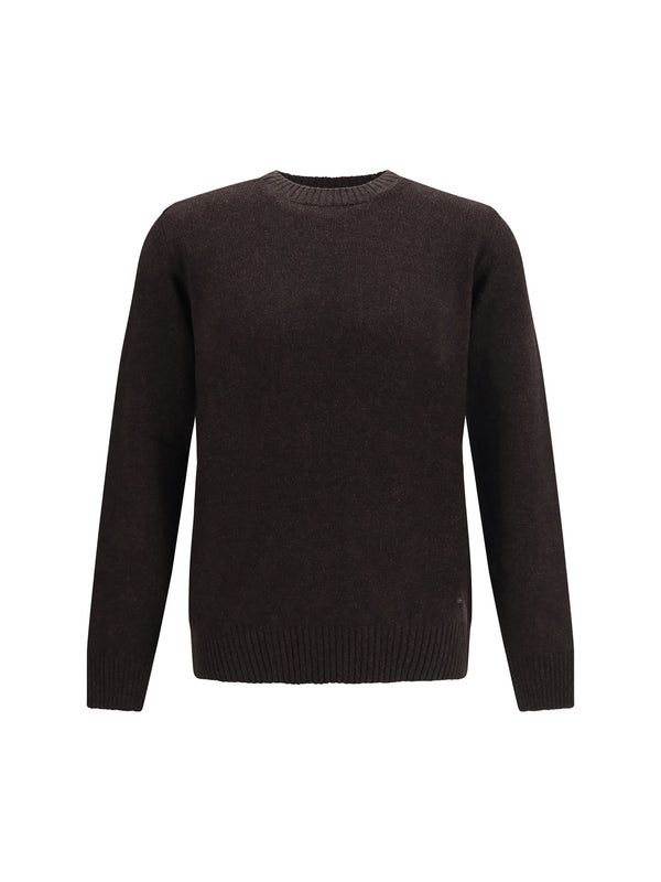 Crewneck Sweater Moro Fleece Wool Ovis Aries