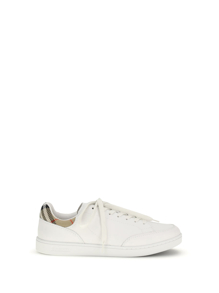 Low-Top Sneakers Calf Leather White-Sand P. White/sand Ip Chk Upper: Trainers