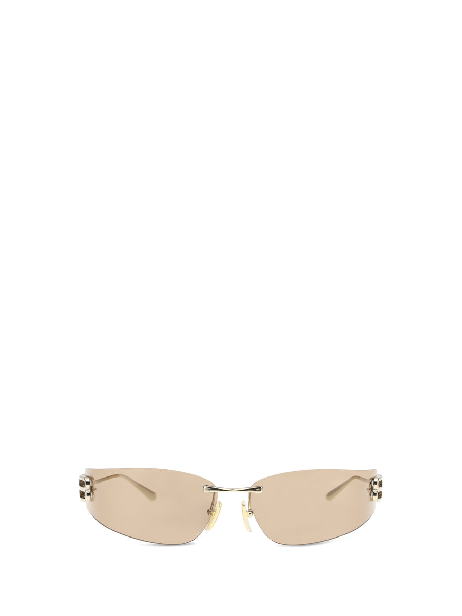 Sunglasses D-Frame Gossip Gold-Light Brown Gold/light Metal