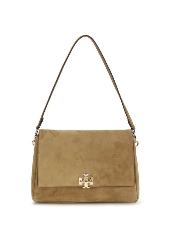Tory Burch 100% calf leather (Bos Taurus) shoulder bag in beige