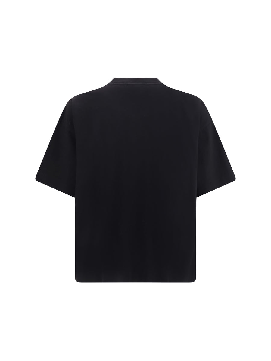 Monochrome Cotton T-Shirt Black T-shirts