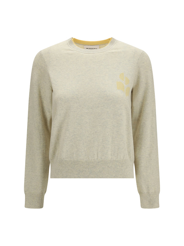 Marant Etoile 70% Cotton sweater in gray