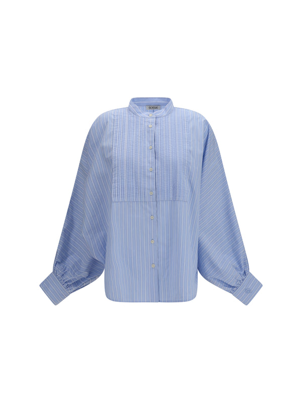 Sosue 100% Cotton shirt in blue
