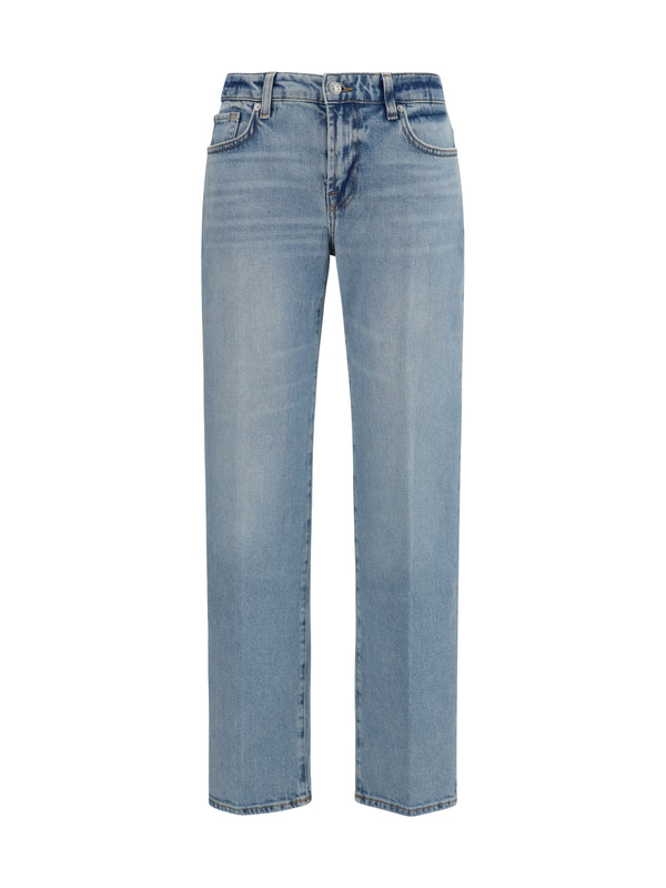 7for 99% Cotton; 1% Elastane jeans in blue