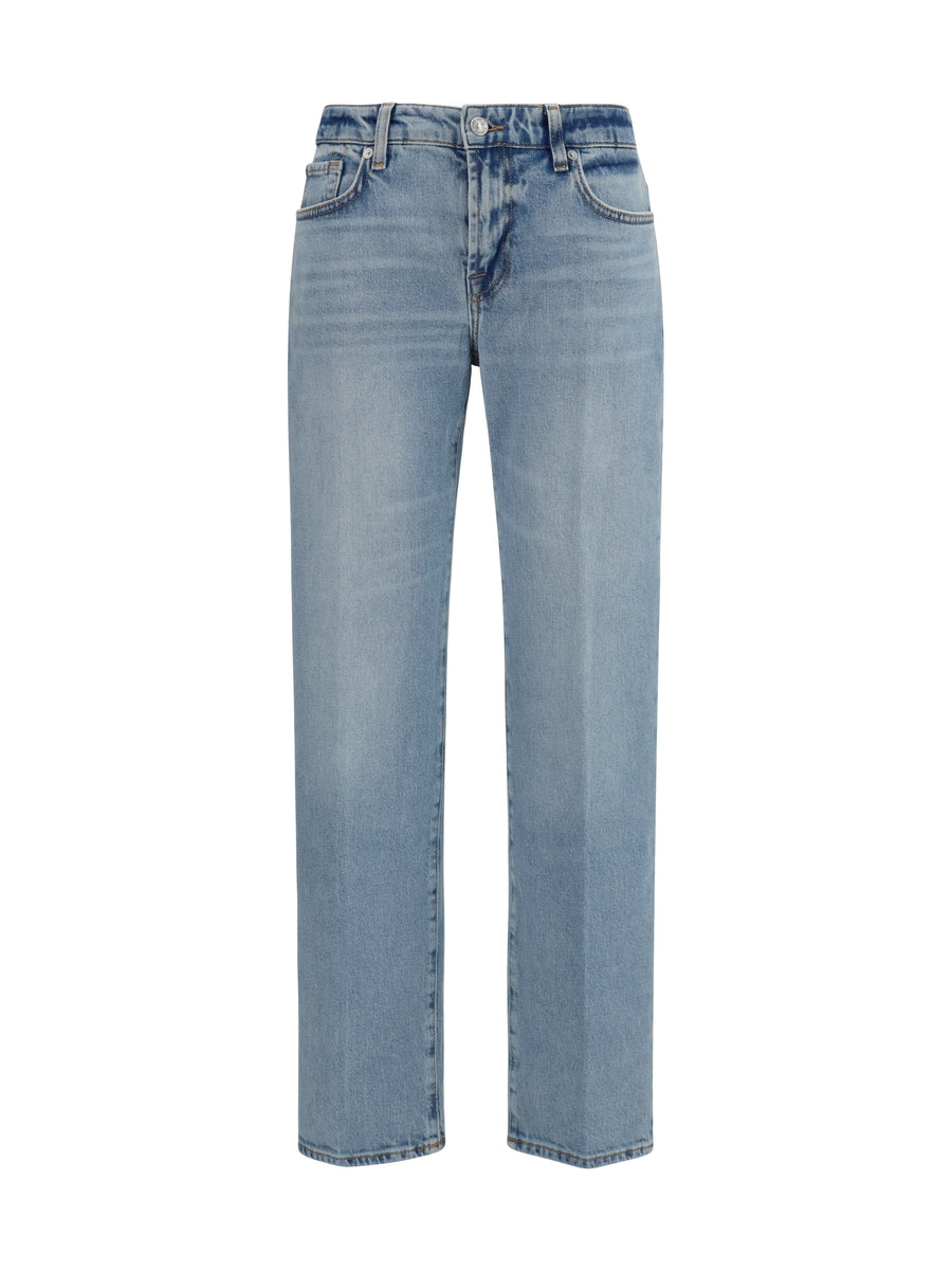 7for 99% Cotton; 1% Elastane jeans in blue