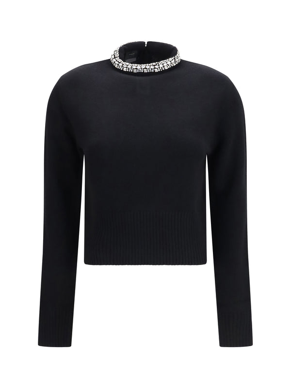Pinko 45% Wool sweater in black