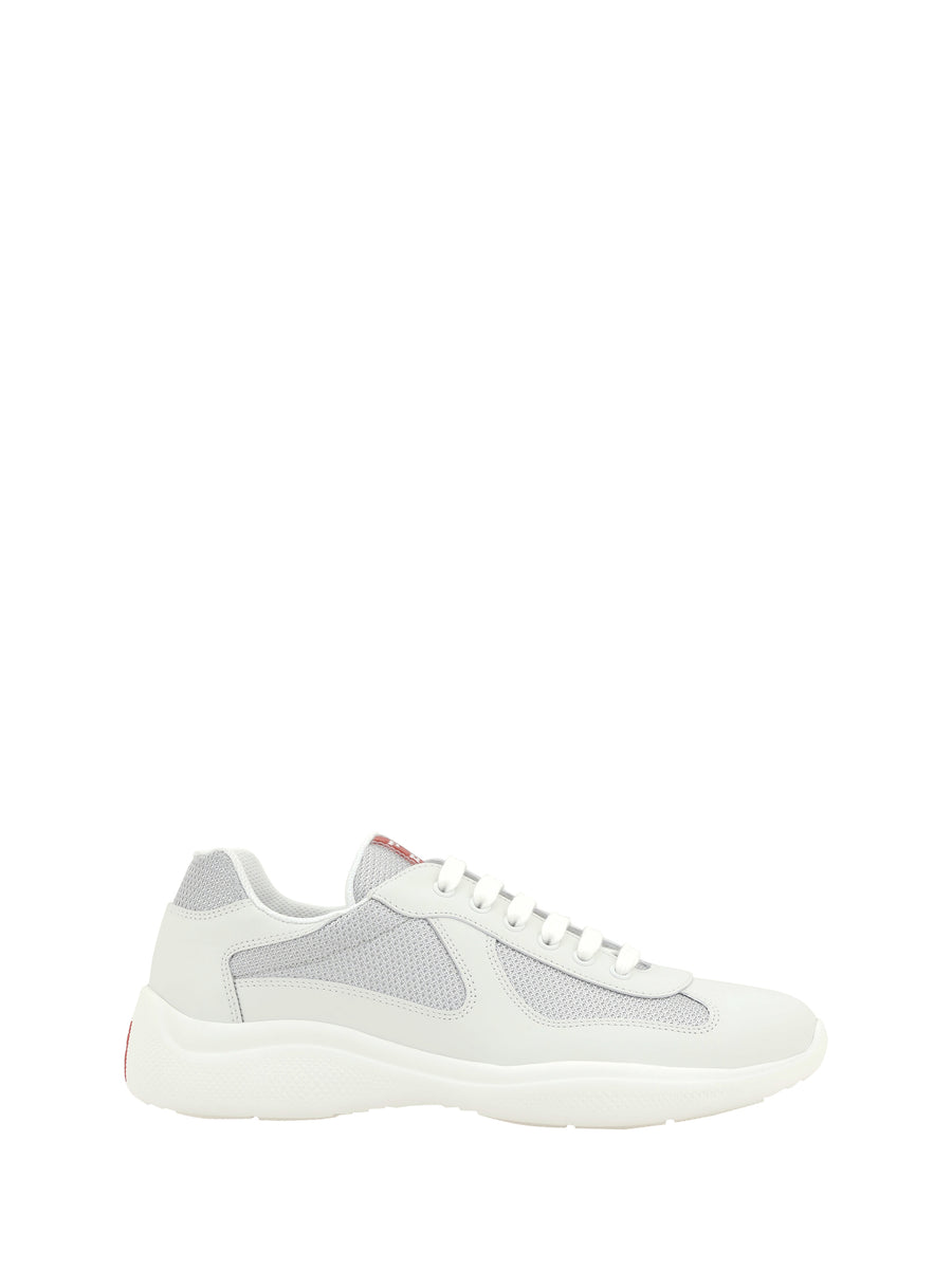 Prada UPPER: 100% POLYAMIDE; SOLE: 100% RUBBER sneaker in white