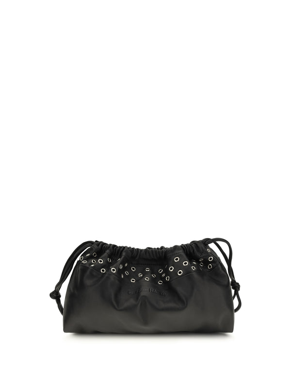Pierre Hardy 100% calf leather (Bos taurus) clutch in black
