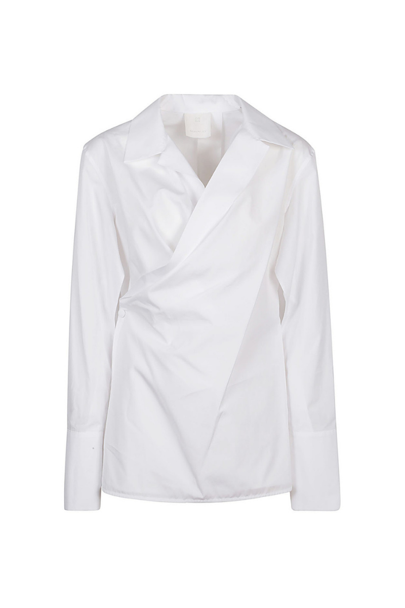 Givenchy Vrapped Shirt_white White Clothing
