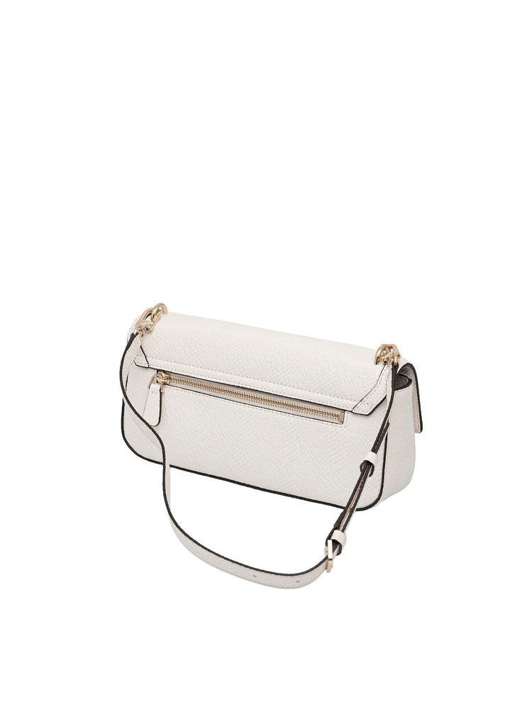Guess 100% Polyurethane shoulder bag in white