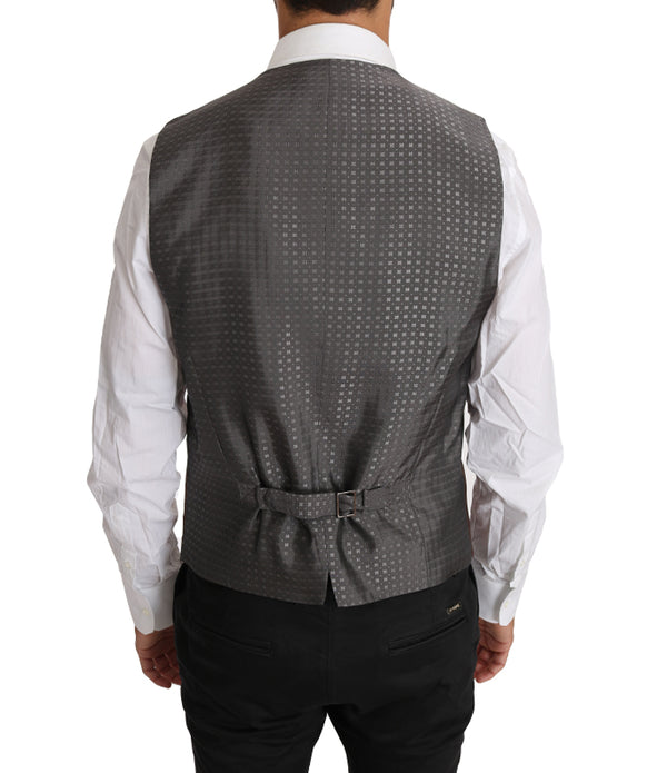 Dolce & Gabbana 60% Wool vest in bronze
