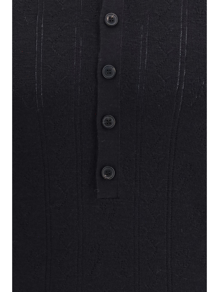 Sweater Mettur Dark Grey Fleece Wool (ovis Aries)