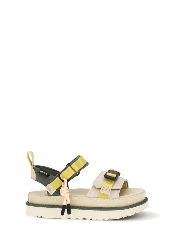 UGG Upper: 100% Rubber; Sole: 100% Rubber sandal in beige