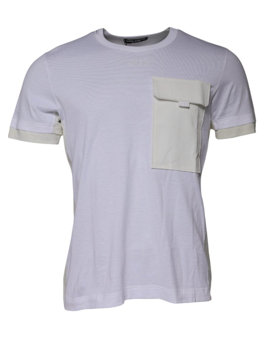 Dolce & Gabbana 100% Cotton t-shirt in white