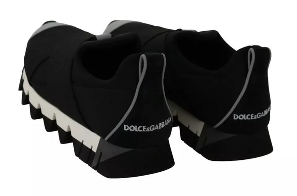Dolce & Gabbana 63% Polyester sneaker in black