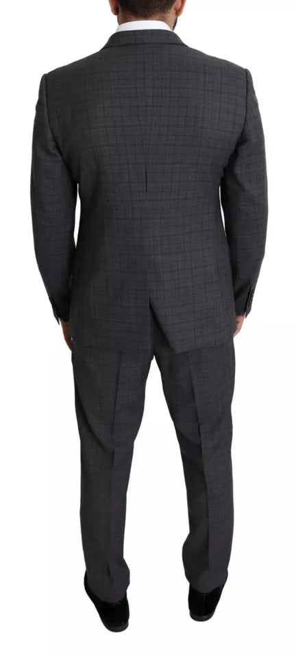Dolce & Gabbana 99% Virgin Wool 1% Elastane suit in gray