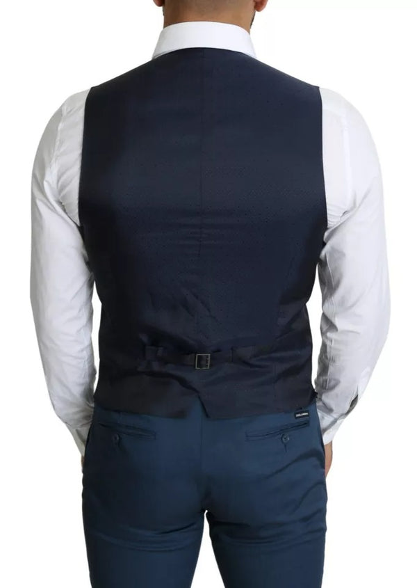 Dolce & Gabbana Cotton vest in navy