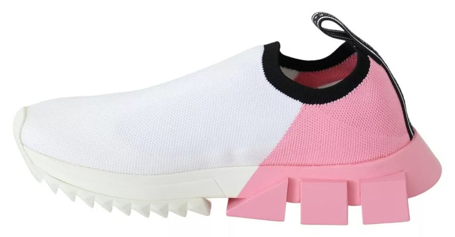 Dolce & Gabbana 65% Polyester 15% Viscose 10% PU 10% Elastane sneaker in multicolor