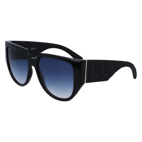 Ferragamo FESF1088SE001AC Bio injected sunglasses in black