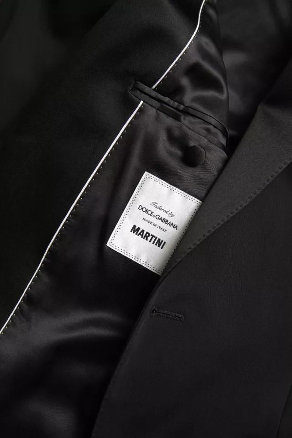 Dolce & Gabbana 94% Virgin Wool blazer in black