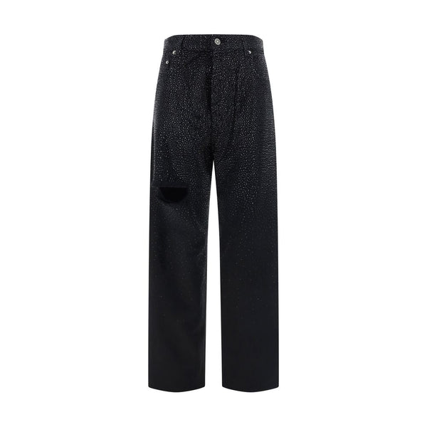 Golden Goose 100% Cotton jeans in black