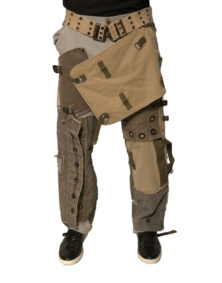 Dolce & Gabbana 50% Cotton 50% Hemp cargo pants in multicolor