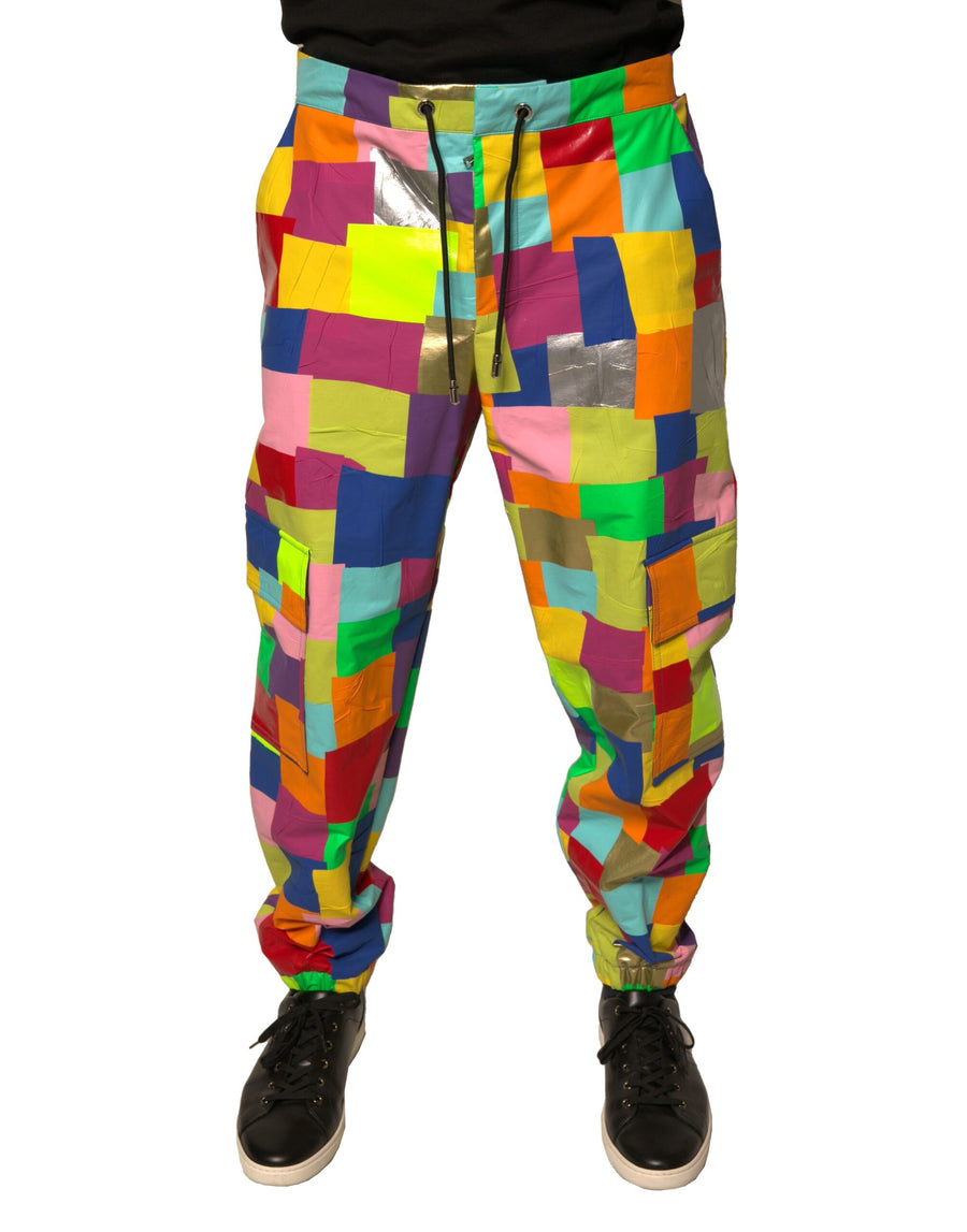 Dolce & Gabbana 100% Cotton cargo pants in multicolor