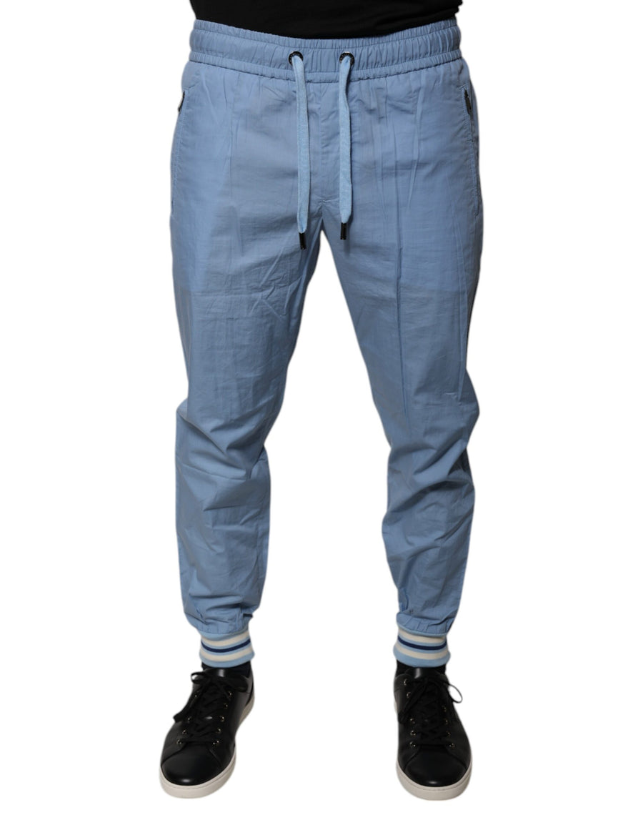 Dolce & Gabbana 100% Cotton joggers in blue