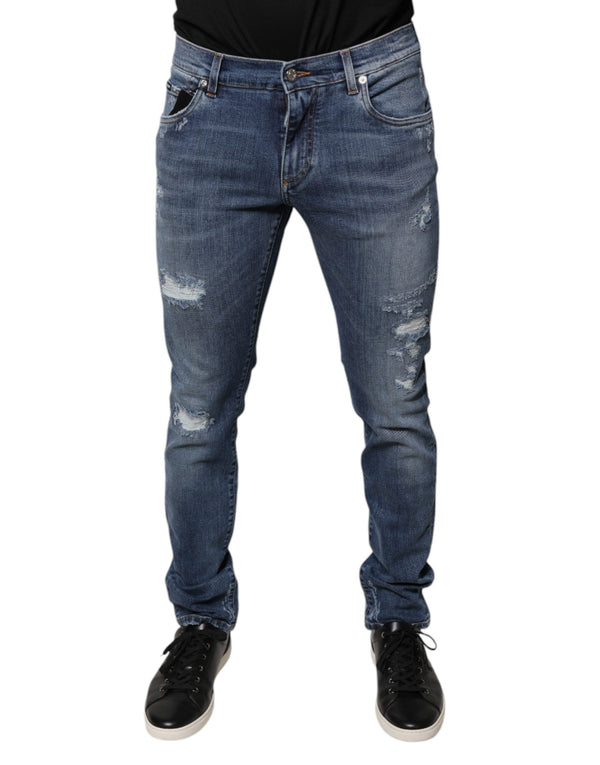 Dolce & Gabbana 98% Cotton 2% Elastane jeans in blue