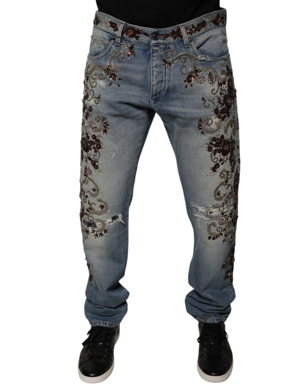 Dolce & Gabbana 100% Cotton jeans in blue