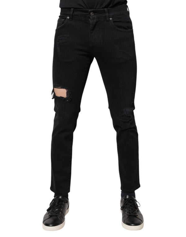 Dolce & Gabbana 98% Cotton jeans in black