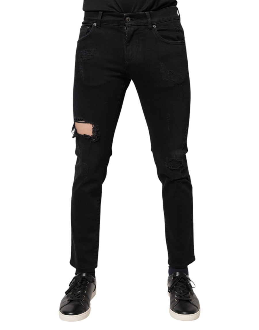 Dolce & Gabbana 98% Cotton jeans in black