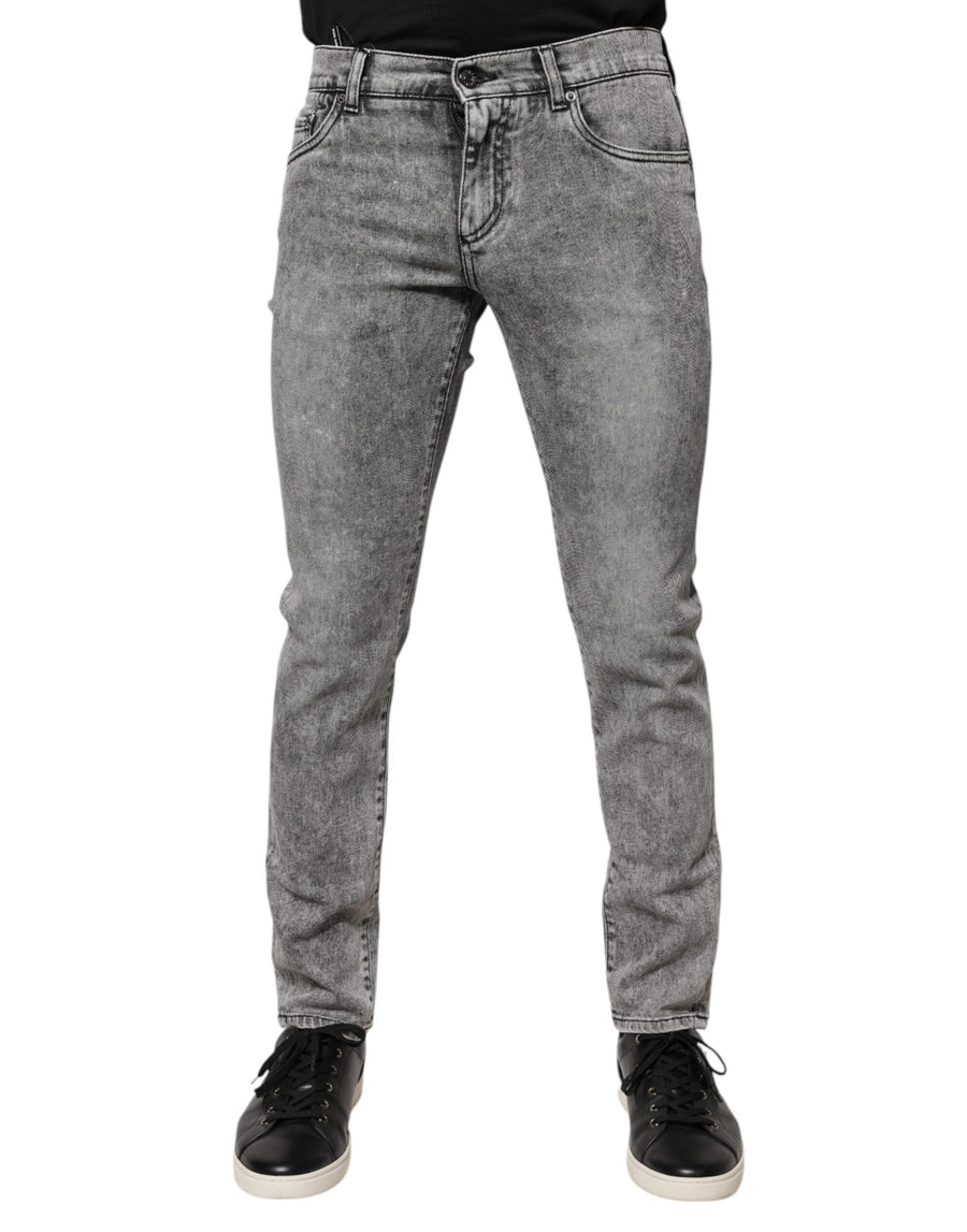 Dolce & Gabbana 98% Cotton jeans in gray