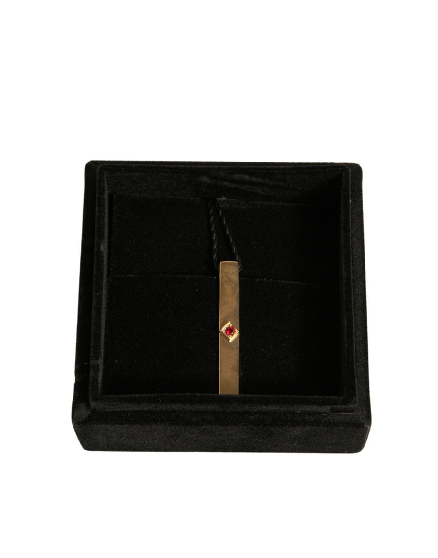 Dolce & Gabbana 87% Real Brass tie clip in gold