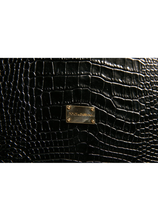 Dolce & Gabbana 100% Calf Leather card case in black