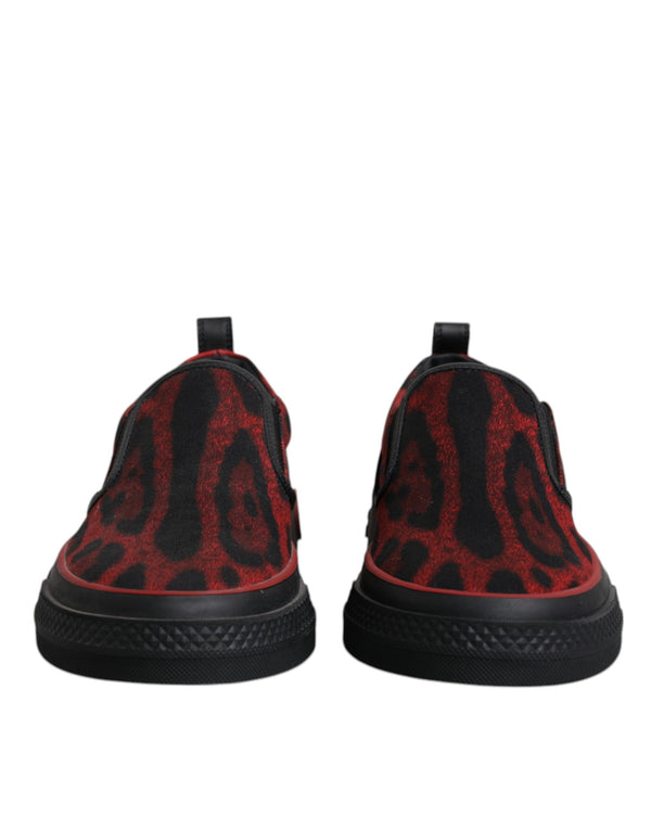 Dolce & Gabbana 75% Cotton sneaker in red